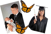 Include a butterfly release at a graduation or as part of a baptism.