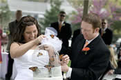 Wedding Butterfly release in Lincoln NE